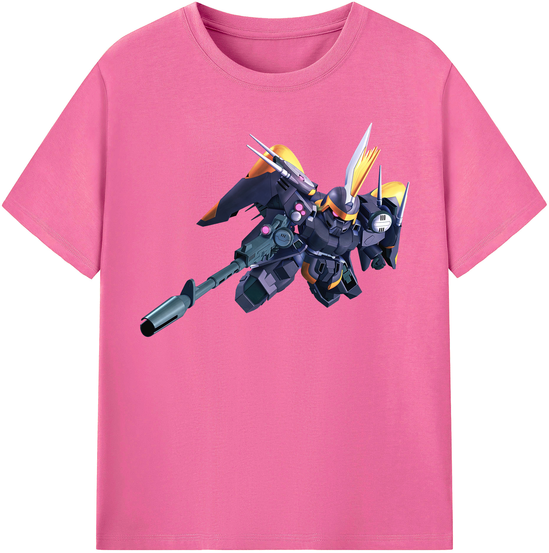 （画像用） 機動戦士ガンダム Mobile Suit Gundam レディースカジュアルプリントTシャツ（綿100％）